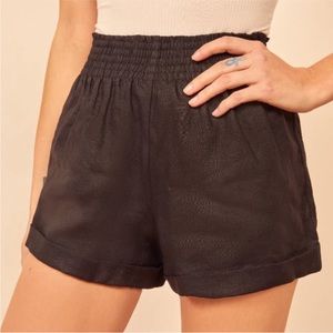 NWT Reformation Nashville Linen Short